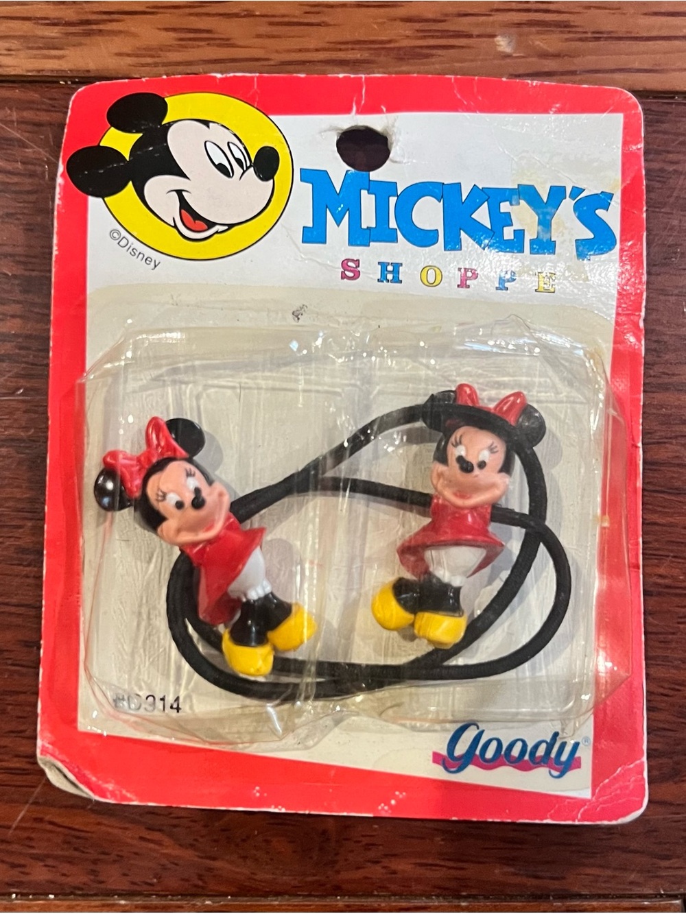 Vintage Minnie Mouse Goody Ponytailers-1991